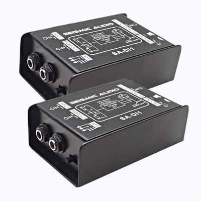 Two Passive Direct Box w/ Ground Left-Attenuator Switch image 1