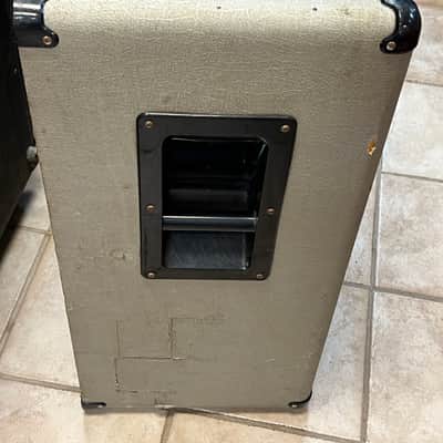 1987 Marshall 25/50 2551B Silver Jubilee 4x12 Straight Speaker Cabinet image 7