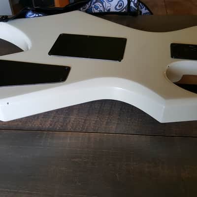 BC Rich Warlock LEFT Handed USA Custom Shop 1987 White Pearlescent image 5
