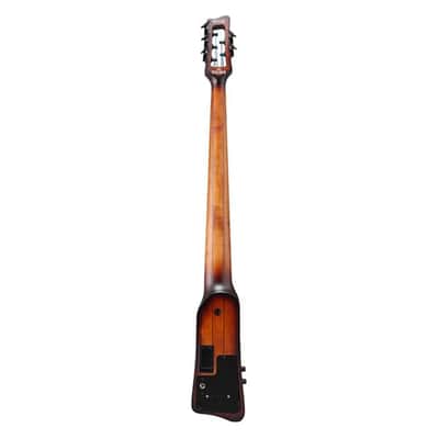 Ibanez UB805 Fretless 5-String Upright Bass Guitar w/Gig Bag & Stand | Mahogany Oil Burst image 3