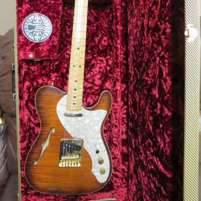 Fender American Select Telecaster Thinline 2013 - Violin Burst image 1