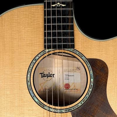 2024 Taylor 614CE Grand Auditorium with V-Class Bracing & Expression II ~ Brown Sugar image 9