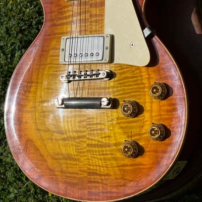 Gibson Les Paul Standard '59 Yamano Custom Shop Historic Reissue Tom Murphy Aged Edwin Wilson R9- Sunrise Teaburst 2007 image 3