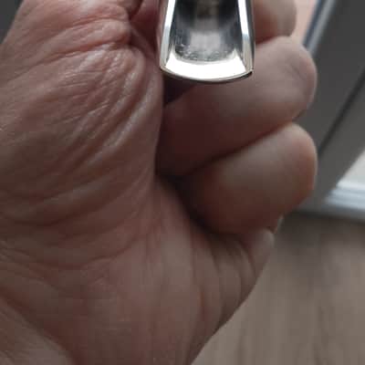 Rare Runyon metal tenor saxophone mouthpiece vintage made in USA image 3