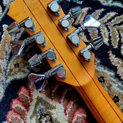 1980 Ibanez MC980 Musician 8 String Neck Thru Active Bass Guitar OHSC image 7
