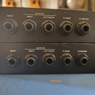 TWO DigiTech GFX-1 Guitar Tube Preamps! 1992 - Black image 6