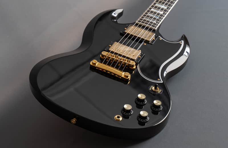 Gibson SG Custom - Gibson Custom Shop - Ebony - 2025
