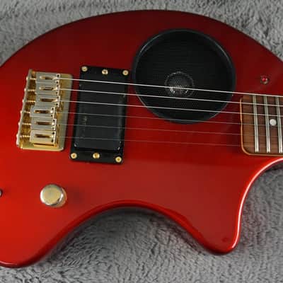Fernandes ZO-3 Electric Guitar w/ Built-In Speaker, Gig Bag – Red – Made in Japan image 6
