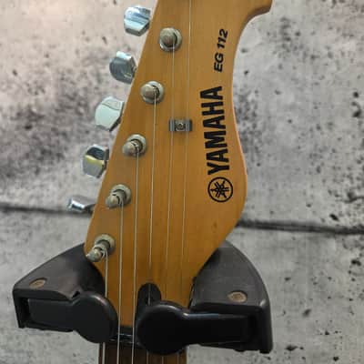 Yamaha EG112 Electric Guitar 2000'S - Glossy Black image 3