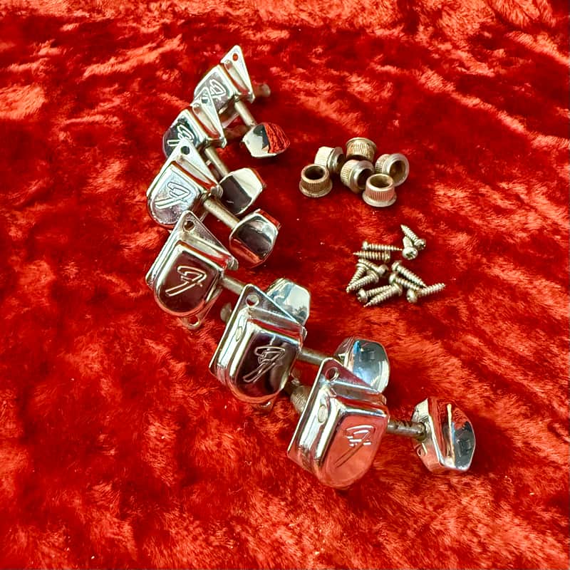 Fender F logo guitar tuners