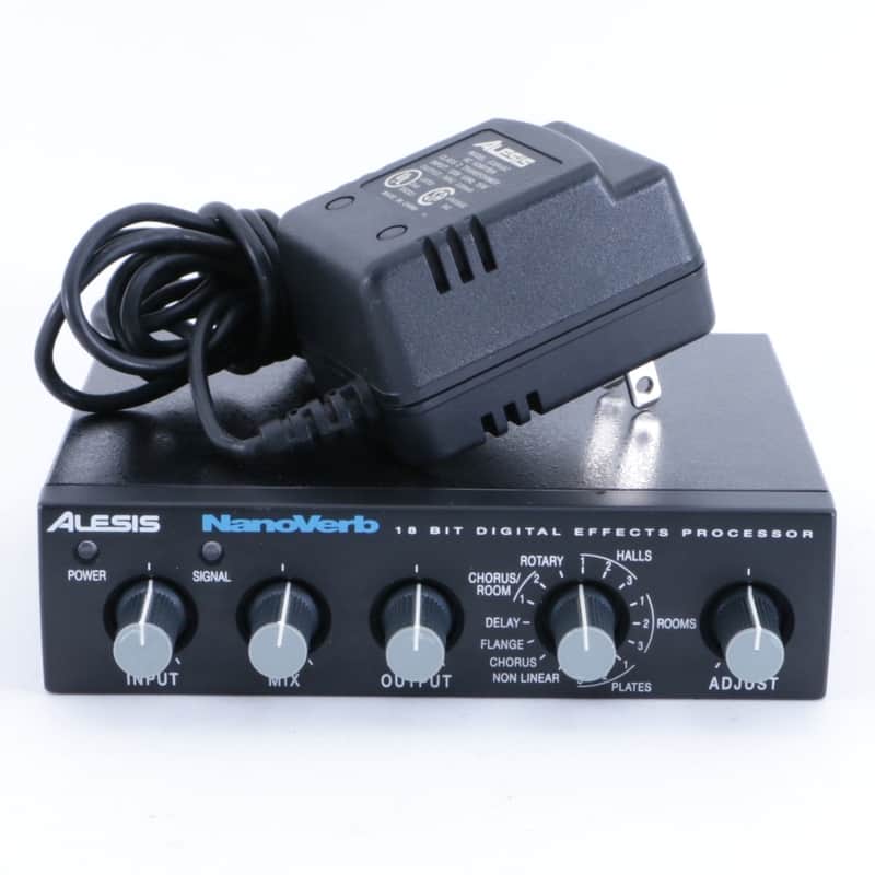 Alesis NanoVerb 18ビットデジタルエフェクトプロセッサー Alesis NanoVerb デジタルエフェクトプロセッサー 改造品 Alesis