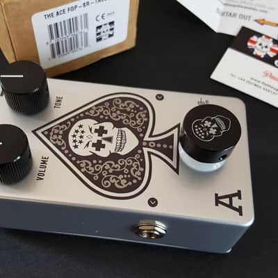 (MINT) Flattley Guitar Pedals The Ace Tone Boost Buffer Pedal - Silver image 4