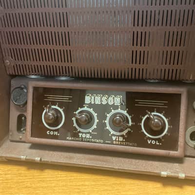 BINSON B1 VINTAGE TUBE AMPLIFIER RARE image 5