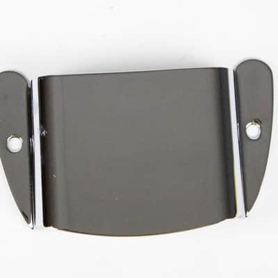 1950s Style Fender Precision Bass Pickup Cover Chrome P-Bass Ashtray Vintage Reissue Replacement image 2
