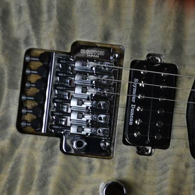 Charvel MJ San Dimas Style 1 HSH PF QM FR with Case - Midnight Glow image 5