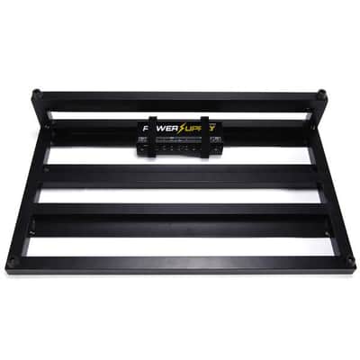 Guitar Pedal Board Case Aluminum Pedalboard 20'' x 11.4'' x 4'’ with Bag Soft Case Bundle image 4