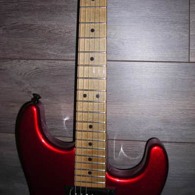 2008 USA Charvel Pro Mod San Dimas Style 1 HH FR Red Sparkle with Case image 15