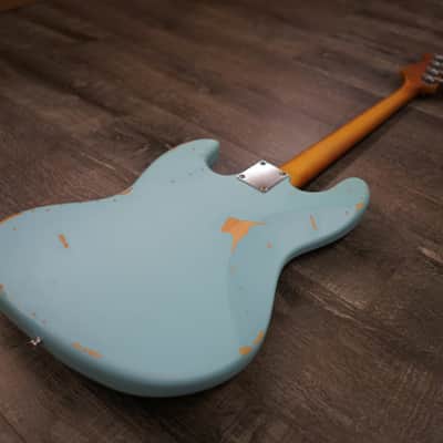 AIO J-Bass Relic - Sonic Blue image 13