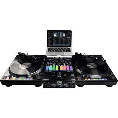 Reloop RP8000 Mk2 Advanced Hybrid Torque Turntable with Digital Control Section 2019 - Present - Black imagen 7