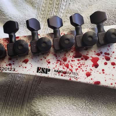 ESP USA Horizon II 2020 Blood Splatter image 17