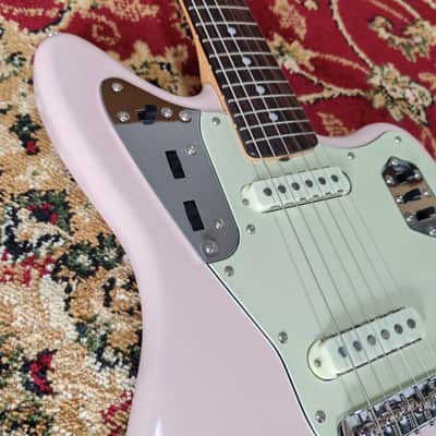 2025 Fender Japan FSR Collection Traditional II 60s Jaguar Shell Pink with Matching Headstock, 7.1 lbs, MIJ JD25 image 8