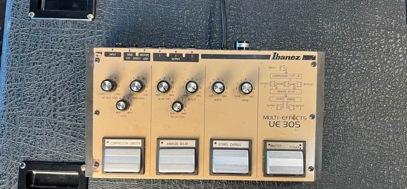 Ibanez UE305 Multi-Effects 1984 - 1985 - Gold image 1