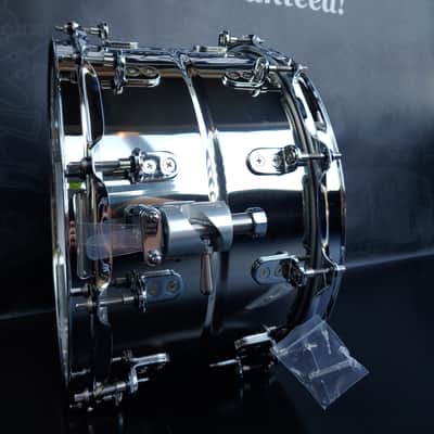 Gon Bops 8.5" Stainless Steel 14" Banda Snare Drum (Tarola) image 22