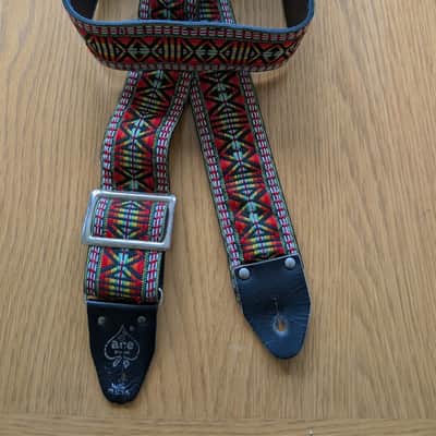 Vintage 60’s / 70's ACE 2" Wide Guitar Strap Original Made in USA image 3