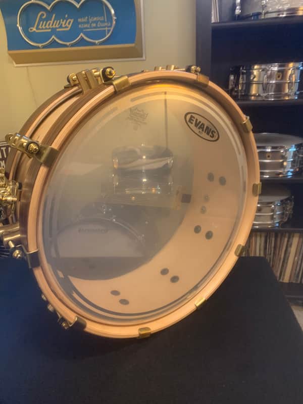Bearing Edge Kevin Pinson Handmade Snare Drum image 1