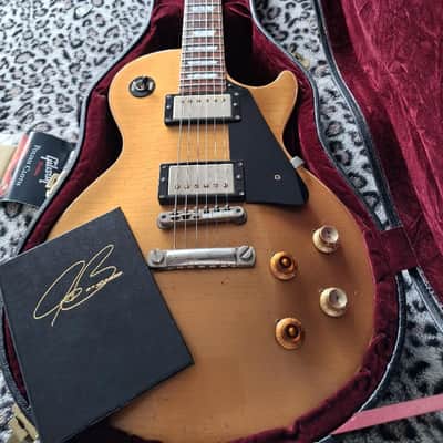 Gibson Custom Shop "Inspired By" Joe Bonamassa Aged Les Paul Goldtop 2008 - 2010 - Aged Gold image 14