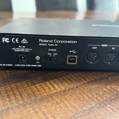 Roland Rubix 44 4x4 USB Audio Interface 2010s - Black image 5