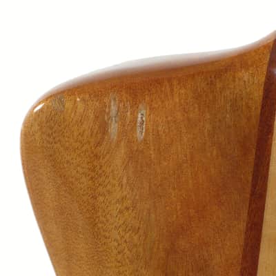 Lace Helix Neck-Thru Bass, Natural w/Case image 4