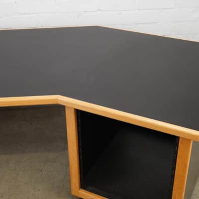 1990s KK Audio 24U 24-Space Studio Workstation Desk #53598 image 5