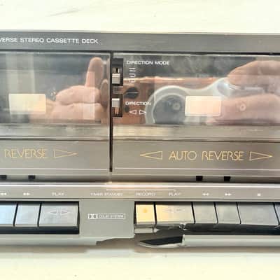 Fisher CR-W780A Dual Cassette Deck – Auto Reverse Stereo Tape Player/Recorder 1990's image 3