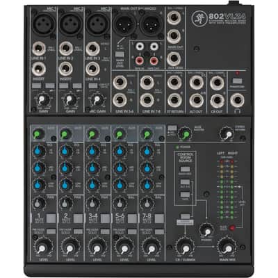 Mackie 802VLZ4 8-channel Ultra-Compact Analog Mixer image 1