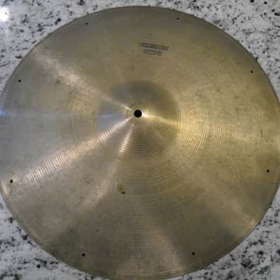 20" Sabian AA (pre-AA) Medium Ride Cymbal with sizzle holes 2480g image 1