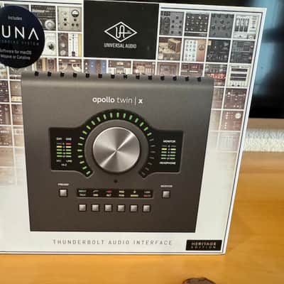 Universal Audio Apollo Twin X DUO Heritage Edition Thunderbolt 3 Audio Interface 2020 - Present - Gray image 8