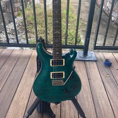 PRS Custom 24 10-Top 2001 Emerald Green image 2