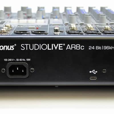 PreSonus StudioLive AR8c Mixer and Audio Interface with Effects image 4