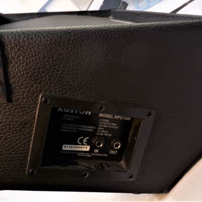 KUSTOM KPC10M/ FLOOR MONITOR- (BLACK) BLACK image 14