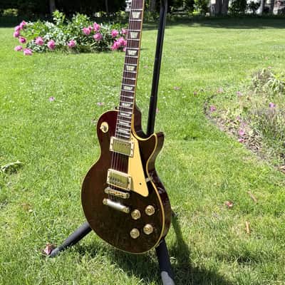 Gibson Les Paul 1987 - Ox Blood / Wine Red Gold Hardware! image 2