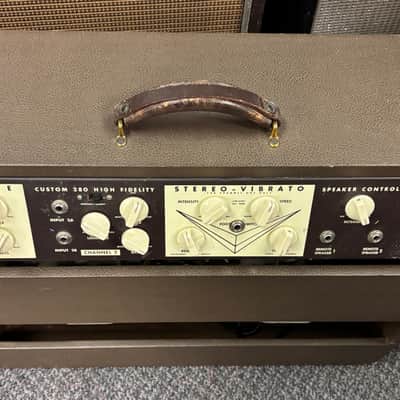 Vintage Magnatone Custom 280 1959, Stereo Vibrato image 5