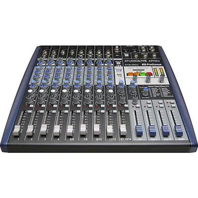 PreSonus StudioLive AR12c USB C 14-Input Studio Mixer / Digital Recorder / Audio Interface (Mint) image 2