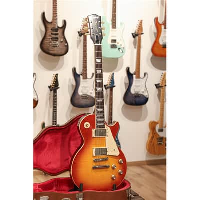 EPIPHONE 1960 Les Paul Standard Reissue Washed Cherry Sunburst image 3