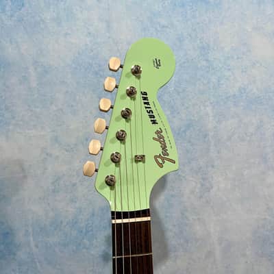 2025 Fender Japan Mustang Surf Green FSR Limited Traditional II 60s MIJ image 3