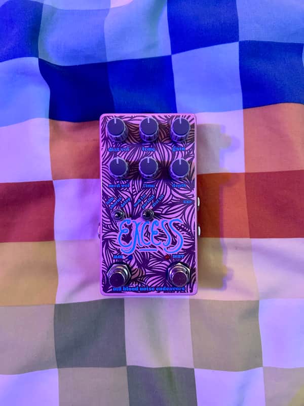 Old Blood Noise Endeavors Excess V2 Distortion/Chorus/Delay 2022 - Present - Graphic
