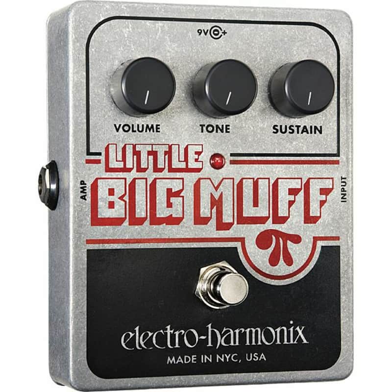 Electro-Harmonix Little Big Muff Pi Analogue Fuzz/Distortion/Sustainer Effects Pedal image 1