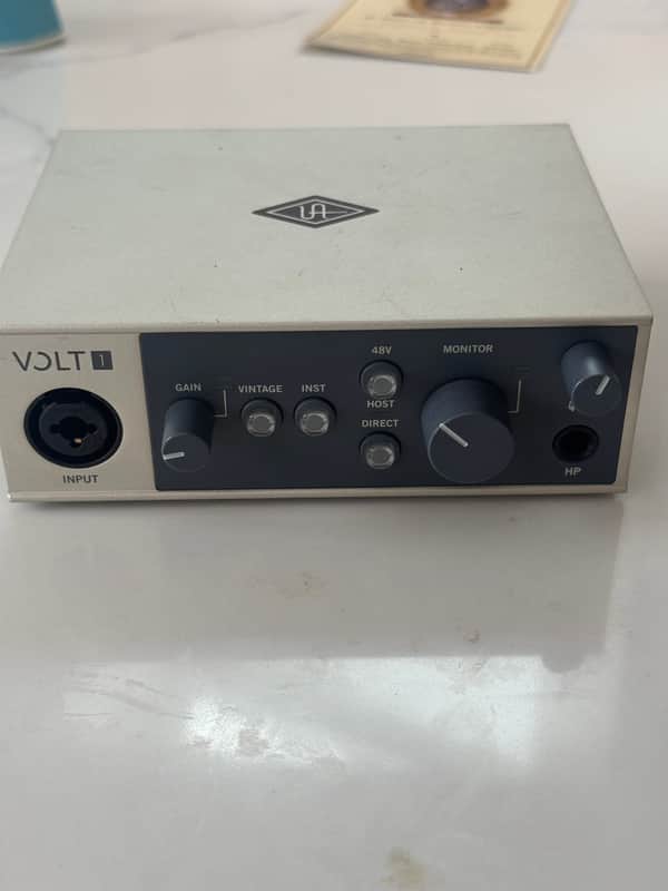 Universal Audio Volt 1 USB-C Audio Interface 2021 - Present - Tan / Gray image 1