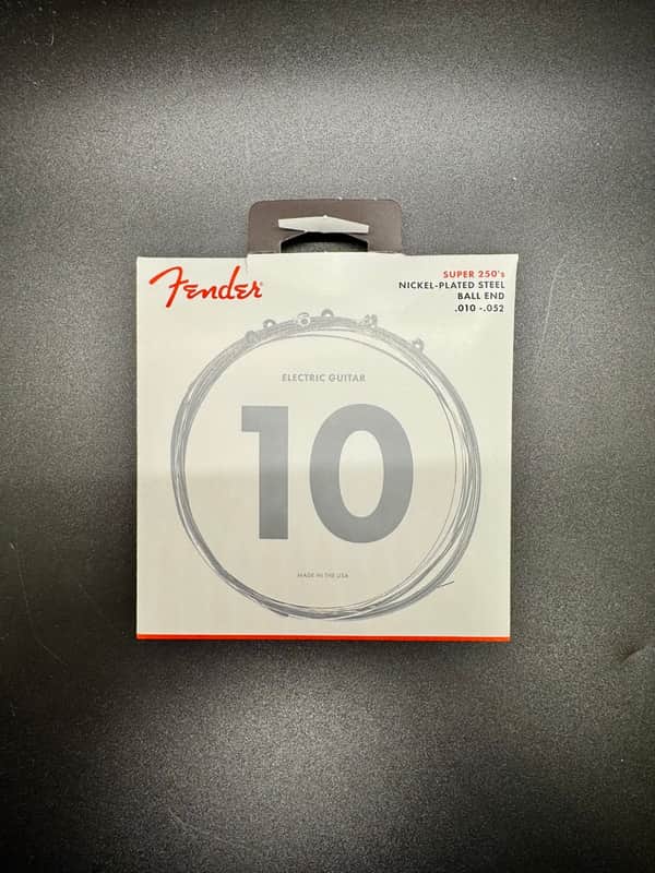Fender Super 250's Nickel-Plated Steel Electric Guitar Strings - .010-.052 image 1