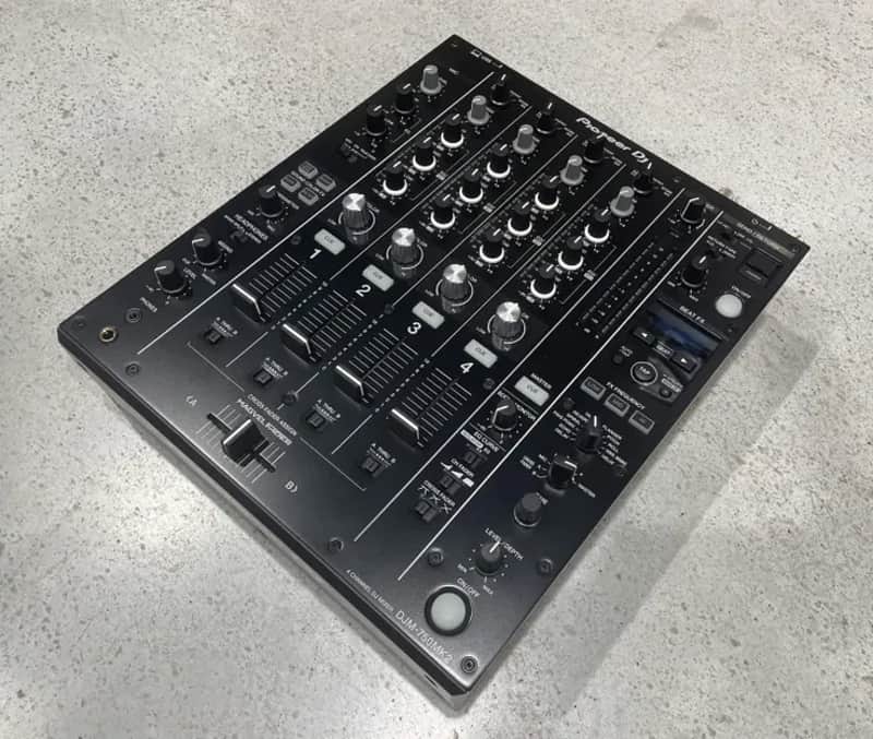 Pioneer DJM-750MK2 4-Channel Professional DJ Mixer 2010s - Black image 1